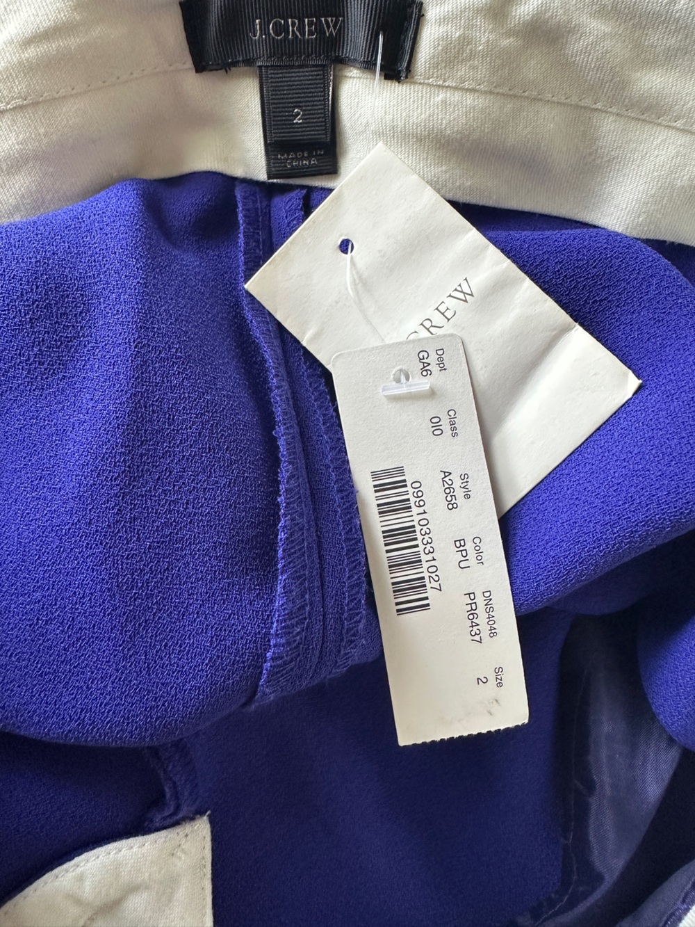 J. Crew Pleated Crepe Short - Picture 9 of 13